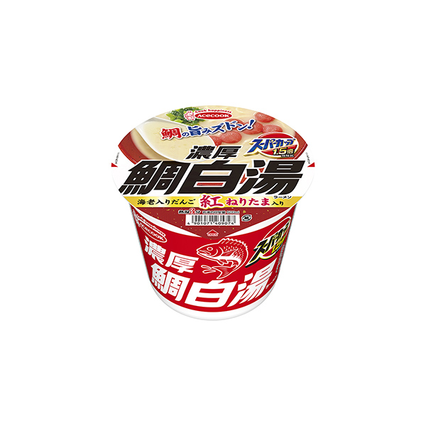 スーパーカップ　1.5倍　＜濃厚鯛白湯ラーメン＞（エースコック）2026年1&hellip;