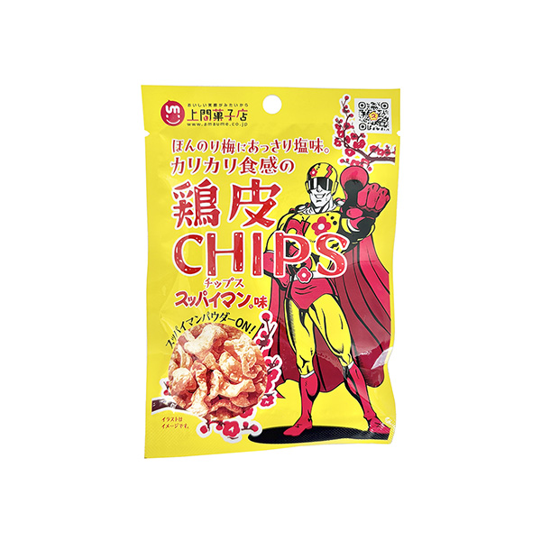 鶏皮CHIPS　スッパイマン味（上間菓子店）2025年10月20日発売