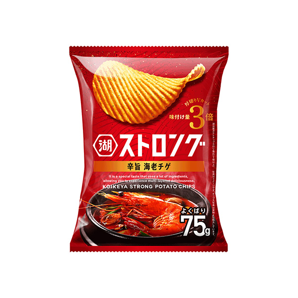 湖池屋ストロング　＜辛旨　海老チゲ＞（湖池屋）2025年12月15日発売