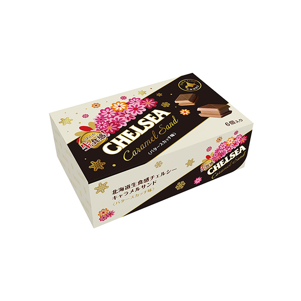 北海道生食感チェルシー　＜キャラメルサンド　バタースカッチ味＞（道南食品）2&hellip;