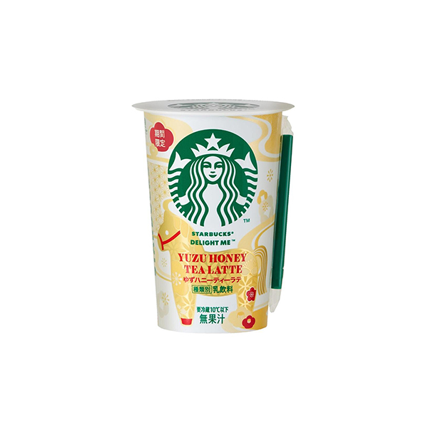 スターバックス　DELIGHT　ME＜ゆずハニーティーラテ＞（サントリー食品&hellip;