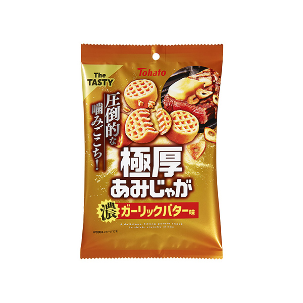 極厚あみじゃが　＜濃ガーリックバター味＞（東ハト）2026年1月12日発売