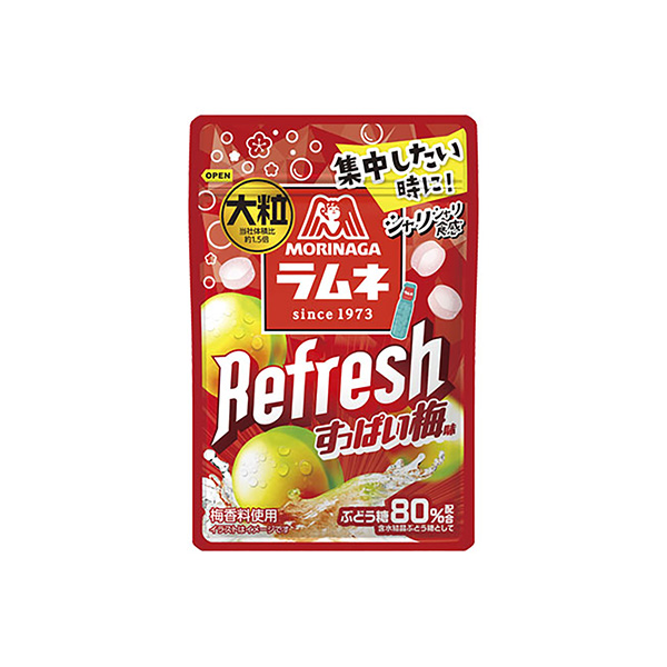 大粒ラムネ　Refresh　＜すっぱい梅＞（森永製菓）2026年1月13日発&hellip;