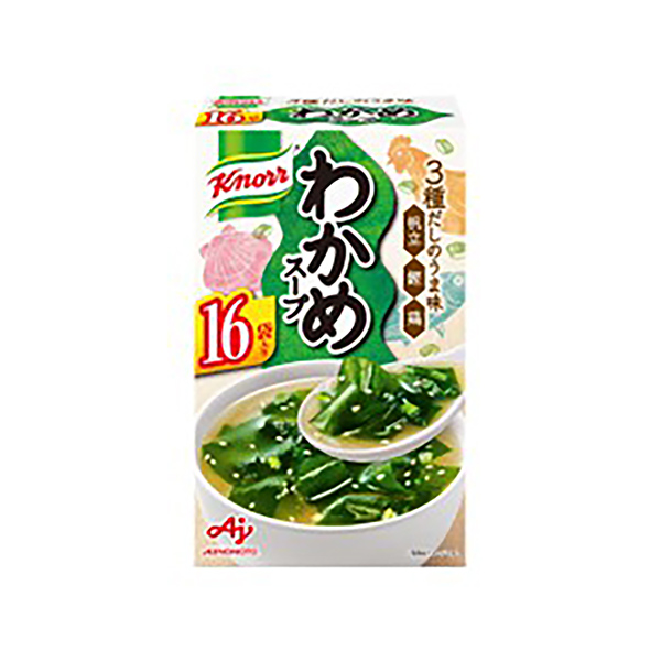 クノール＜わかめスープ＞（味の素）2026年2月21日発売