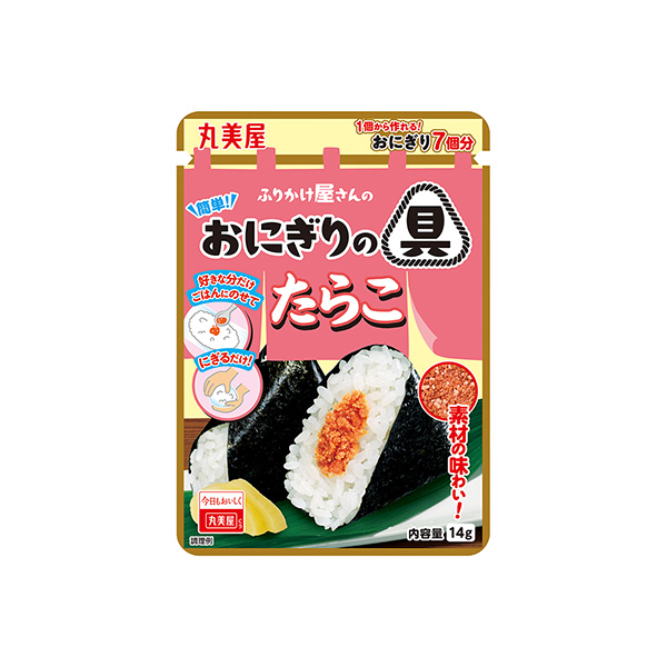ふりかけ屋さんの簡単！おにぎりの具＜たらこ＞（丸美屋食品工業）2026年2月&hellip;