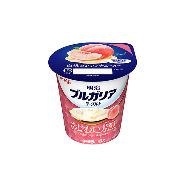 明治ブルガリアヨーグルト　あじわい芳醇＜白桃コンフィチュール＞（明治）202&hellip;