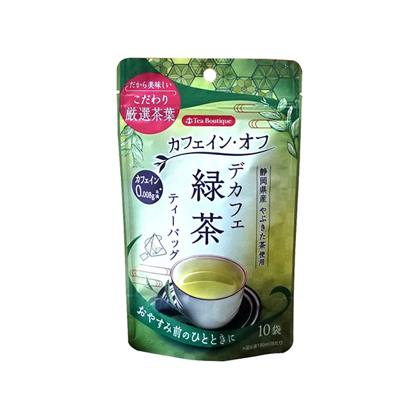 ティーブティック　デカフェ＜緑茶＞（日本緑茶センター）2026年1月9日発売