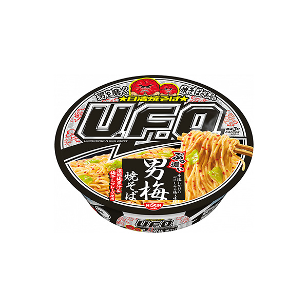 日清焼そばU.F.O.　＜ぶっ濃い男梅焼そば＞（日清食品）2026年1月26&hellip;