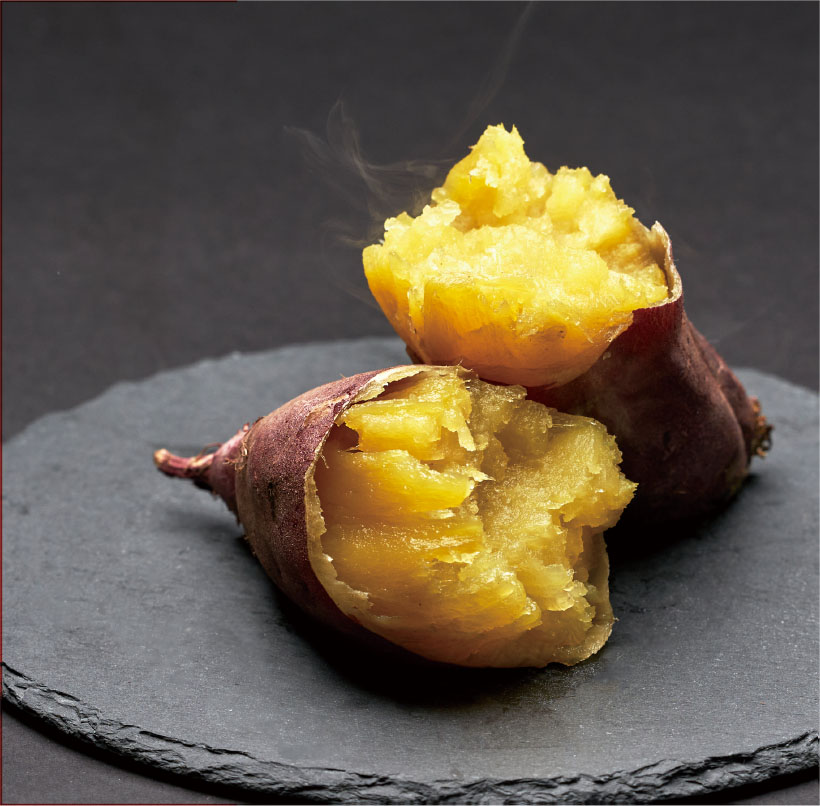 さつまいも　焼き芋は野菜売り場の濃厚スイーツ