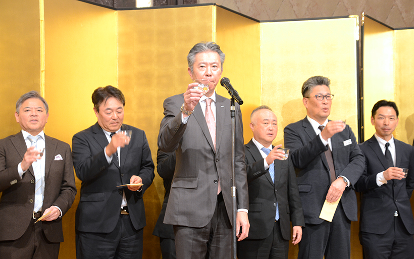 酒類食料品業懇話会が賀詞交歓会　2026年食品酒類業界幕開け　商品情報連携の&hellip;