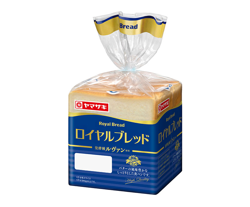 山崎製パン、「ロイヤルブレッド」一新　25年売上高は過去最高330億円超へ