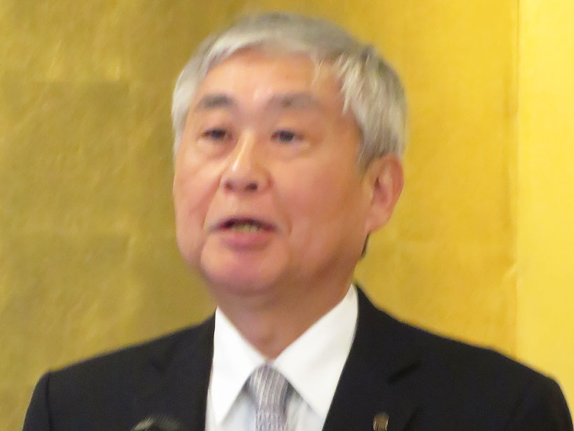 大阪市中央卸売市場本場市場協会、賀詞交歓会開催　95周年迎え本場を盛上げ