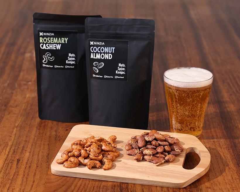 【速報】NINZIA、糖類ゼロのナッツ発売　腸内環境改善も期待