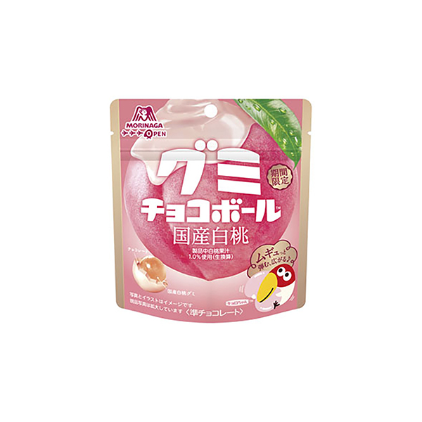 グミチョコボール 　＜国産白桃＞（森永製菓）2026年2月3日発売
