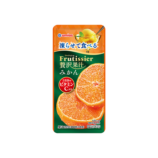 凍らせて食べる　フルティシエ　贅沢果汁　＜みかん＞（マルハニチロ（2026/&hellip;