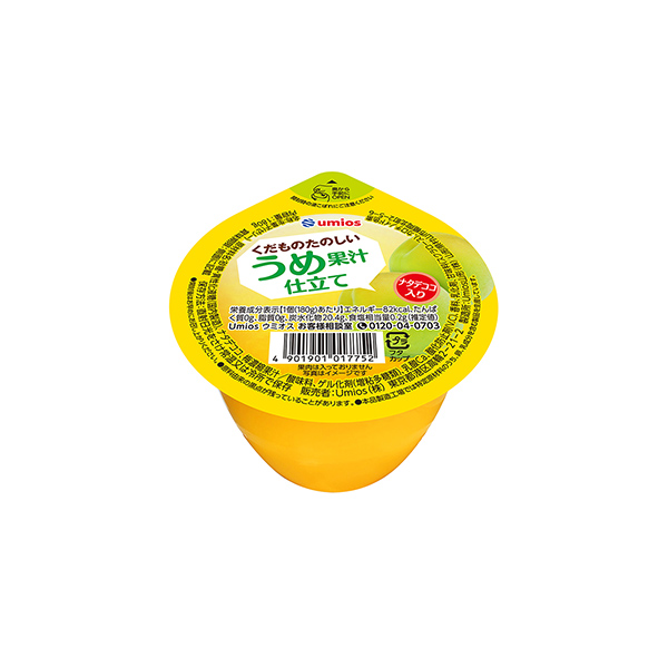 くだものたのしい　＜うめ果汁仕立て　ナタデココ入り＞（マルハニチロ（2026&hellip;