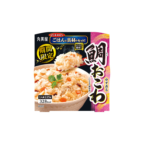 期間限定　鯛おこわ　もち米ごはん付き（丸美屋食品工業）2026年1月16日発&hellip;
