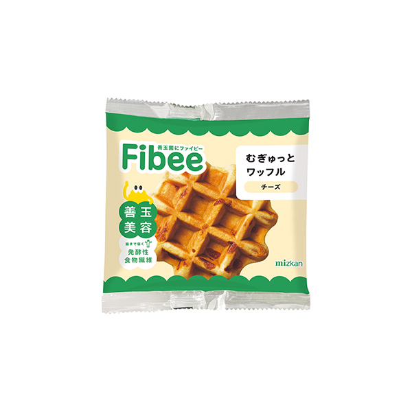 Fibee　むぎゅっとワッフル　＜チーズ＞（Mizkan）2026年1月19&hellip;