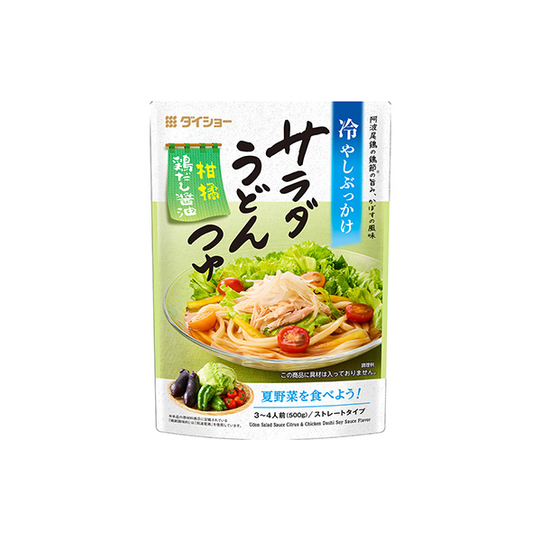 サラダうどんつゆ　＜柑橘鶏だし醤油＞（ダイショー）2026年2月1日発売