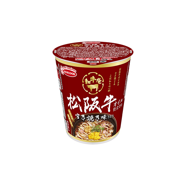 和牛庵　＜松阪牛オイル仕立てのすき焼き味うどん＞（エースコック）2026年2&hellip;