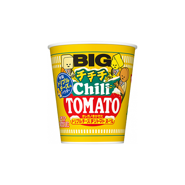 カップヌードル　＜チチチチリトマト＞　ビッグ（日清食品）2026年2月9日発&hellip;