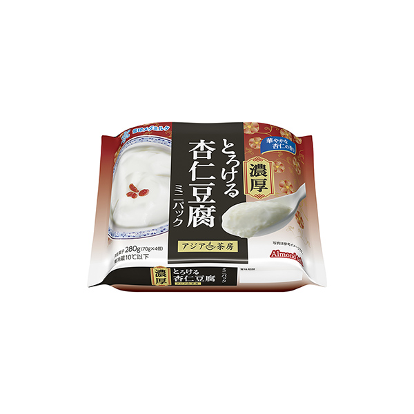 アジア茶房＜濃厚とろける杏仁豆腐　ミニパック＞（雪印メグミルク）2026年3&hellip;
