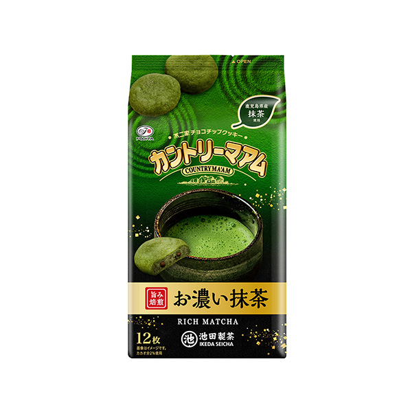 カントリーマアム＜お濃い抹茶＞（不二家）2026年2月3日発売