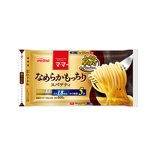 マ･マー　なめらかもっちり　早ゆでスパゲティ　FineFast　＜1.8mm&hellip;