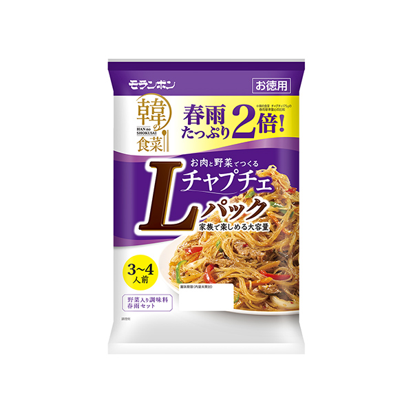 韓の食菜　＜チャプチェ L パック＞（モランボン）2026年2月15日発売