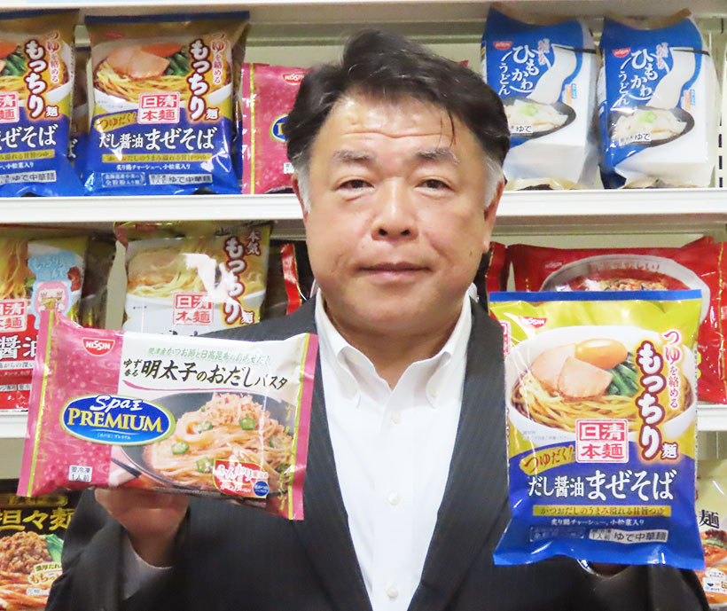 日清食品冷凍、「夏のつゆだく麺」強化　冷凍麺を訴求