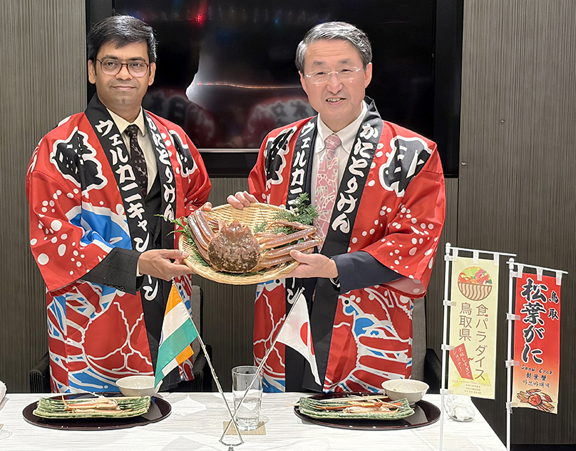 ヒルトン大阪「川梅」「傳火」、鳥取・冬の味覚フェア開催