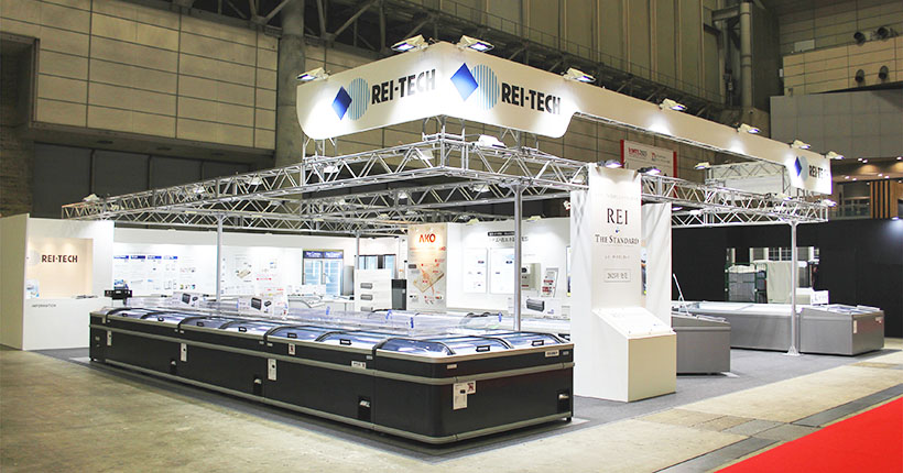 レイテック、自由なアイランド展開　トレードショーで事例紹介