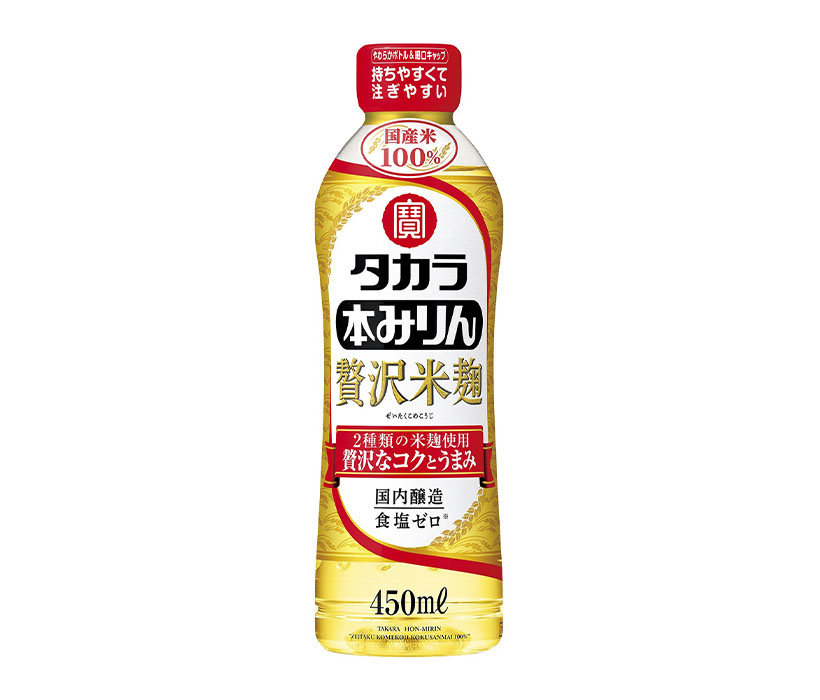 みりん類・料理酒特集：宝酒造　“タカラ”高品質訴求　「贅沢なコクとうまみ」