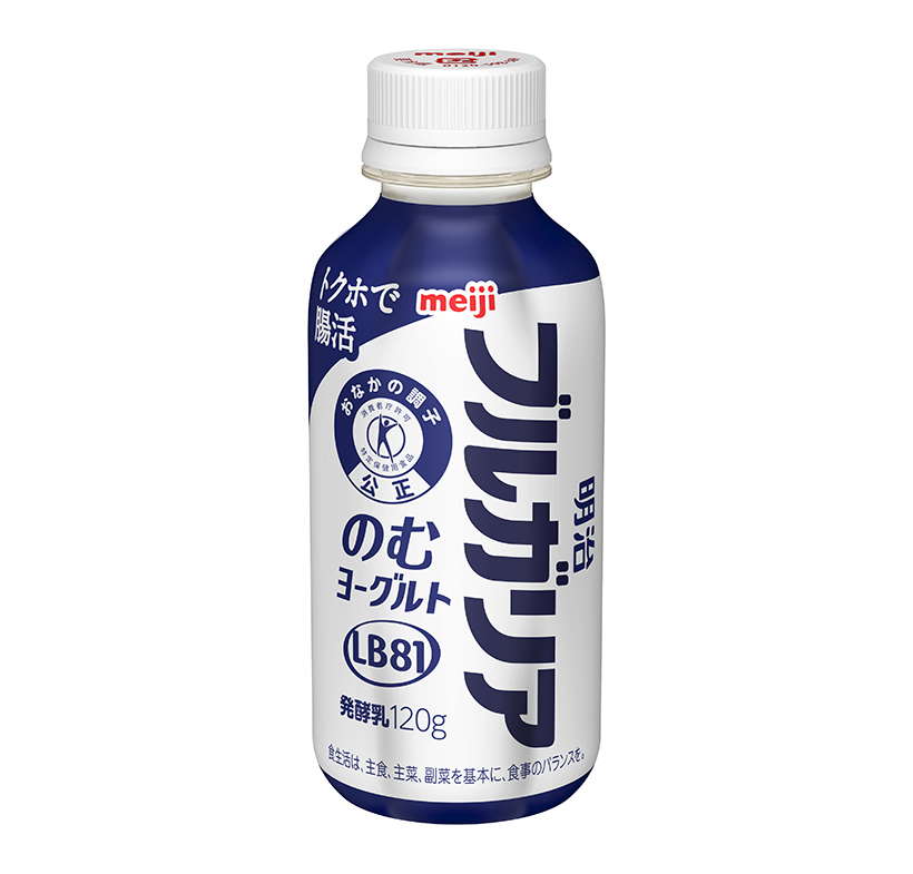 明治、「ブルガリアヨーグルト」に新容量ドリンク　新たな形状で腸活支援