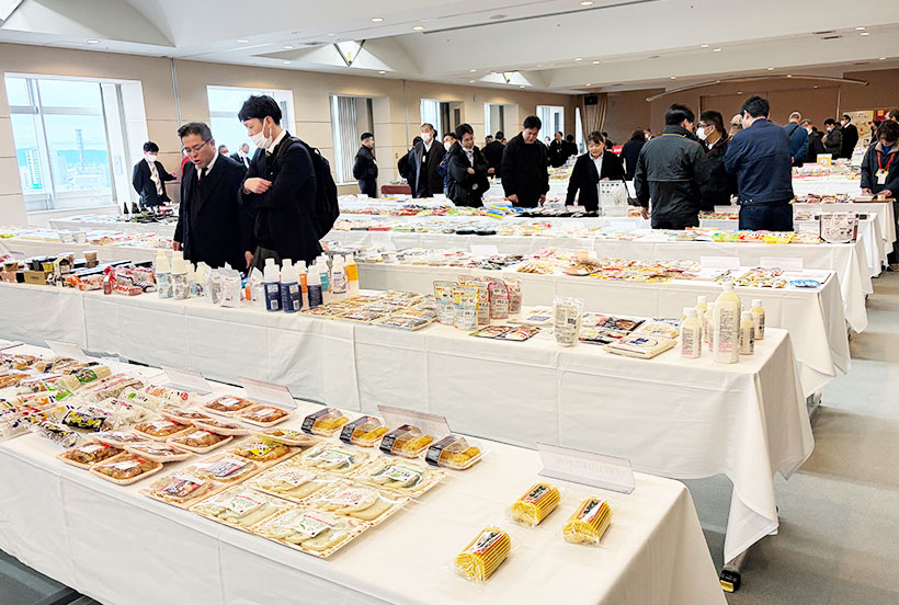 うおいち・大水、「春夏用加工食品展示会」開催　練り・塩干加工品集結