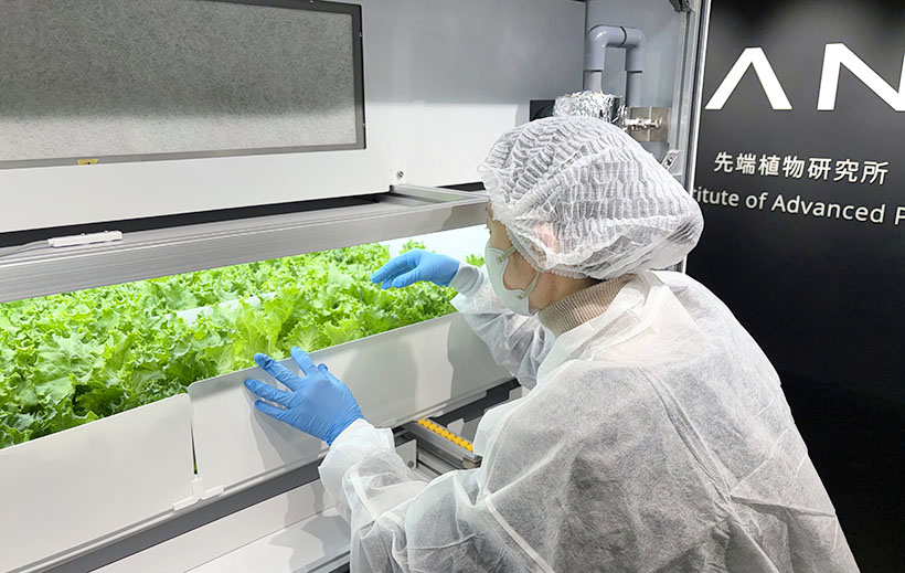 サステナビリティ　未来への胎動：プランテックス　完全密閉の植物工場　農業の枠&hellip;