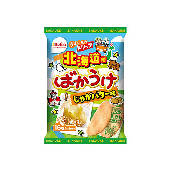 ご当地ばかうけ　＜じゃがバター味＞（栗山米菓）2026年2月9日発売