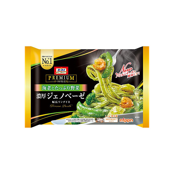 オーマイプレミアム　＜濃厚ジェノベーゼ＞（ニップン）2026年3月2日発売