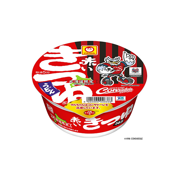 マルちゃん　赤いきつねうどん＜コンサドーレ応援カップ＞（東洋水産）2026年&hellip;