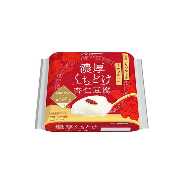 濃厚くちどけ杏仁豆腐（らくのうマザーズ）2026年4月1日発売