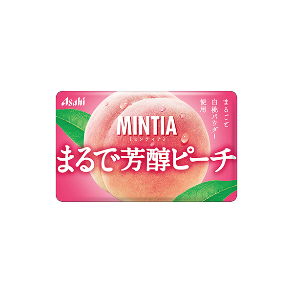 ミンティア　＜まるで芳醇ピーチ＞（アサヒグループ食品）2026年3月2日発売