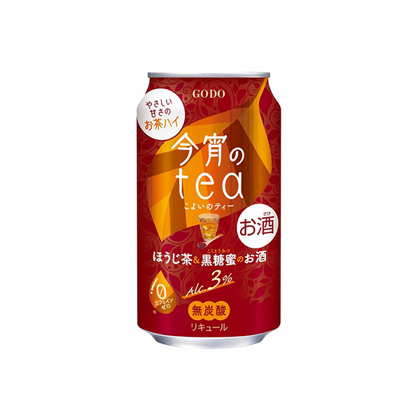 今宵のtea＜ほうじ茶＆黒糖蜜のお酒＞（合同酒精）2026年2月24日発売