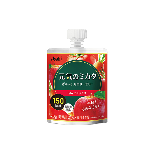元気のミカタ　ぎゅっとカロリーゼリー＜りんごミックス＞（アサヒグループ食品）&hellip;