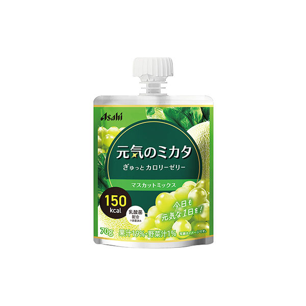 元気のミカタ　ぎゅっとカロリーゼリー＜マスカットミックス＞（アサヒグループ食&hellip;