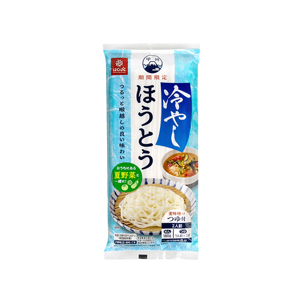冷やしほうとう（はくばく）2026年3月2日発売
