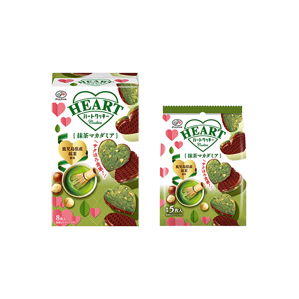 ハートクッキー＜抹茶マカダミア＞（不二家）2026年3月3日発売