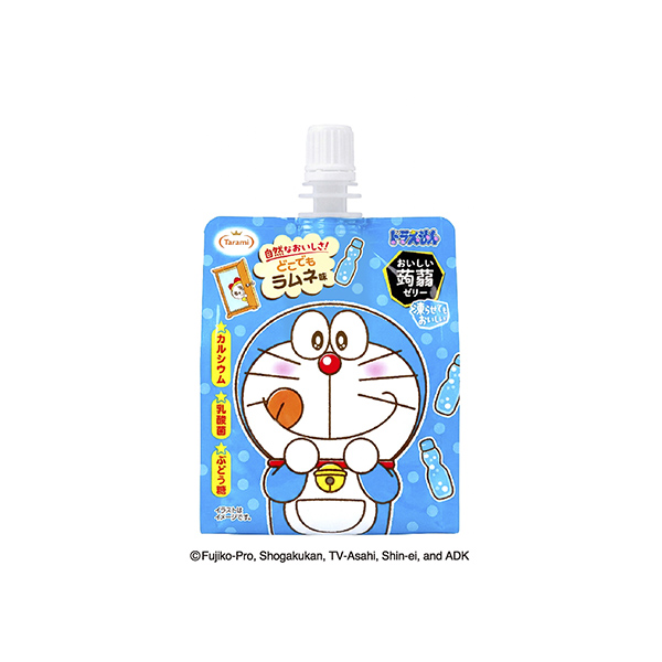ドラえもん　おいしい蒟蒻ゼリー　＜ラムネ味＞（たらみ）2026年3月1日発売