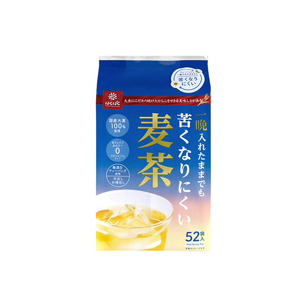 苦くなりにくい麦茶（はくばく）2026年3月2日発売