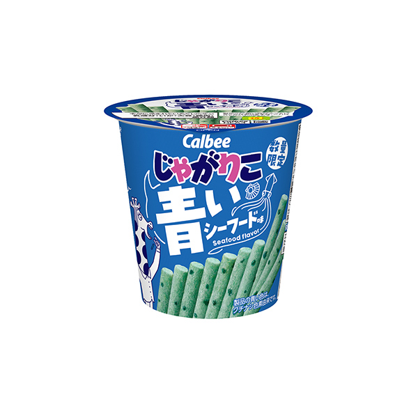 青いじゃがりこ　＜シーフード味＞（カルビー）2026年2月24日発売