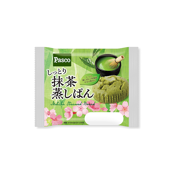 しっとり抹茶蒸しぱん（敷島製パン）2026年3月1日発売